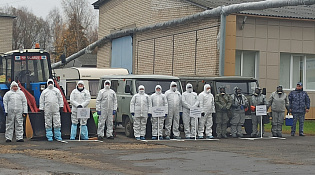 Специалисты госветслужбы Костромской  области приняли участие в межрегиональных учениях в Нижегородской области.
